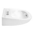 thumbnail image 2 of Lavabo Blanco Cerámico con Rebosadero Cato Mod. Lucas blanco, 2 of 2