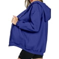 thumbnail image 2 of Sudadera con Capucha y Cierre PRETTYGARDEN 2025 Azul M, 2 of 7