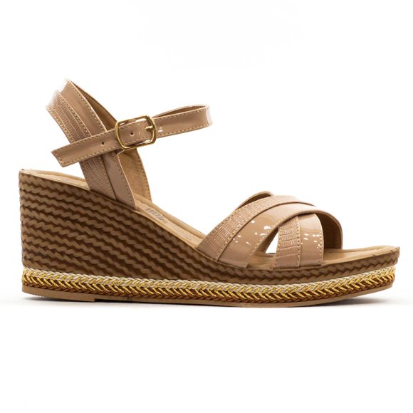 Zapatillas Via Bella para Mujer 1409 beige 24.5