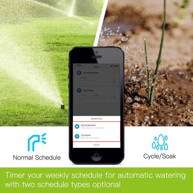 Smart Watering Timer Garden Tap Controller Automatic Programmable Water Valve System Sprinkling Programmer Replacement Part