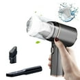 thumbnail image 6 of Cordless Mini Car Vacuum With 120W High Suction, USB Rechargeable, Long Battery, Multi Nozzles, Washable Filter, Slim Compact Design For Vehicle Interior, Office, Home, Quick Detail Cleanup, 6 of 9