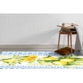 thumbnail image 2 of Lemon Rug, Blue Rugs, Yellow Rug, Modern Rug, Bath Rug, Hallway Rug, Kitchen Rug, Bridesmaid Gift, Pet Friendly Rug, Yellow Rug, Summer Rug, 2.6'x5' - 80x150 cm, 2 of 4