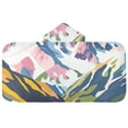 thumbnail image 5 of Yayeee Kids Hooded Towels Toddler Soft Absorbent Beach Bathing Wrap 50" x 23.5", Abstract Mountain, 5 of 5