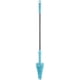 thumbnail image 1 of Émbolo para inodoro, removedor de obstrucciones para inodoro tipo sifón, mango de acero inoxidable con cabezal de goma flexible, herramienta de dragado para inodoro, escobilla de goma (azul), 1 of 5