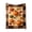 Orange, variant on Thanksgiving Flannel Throw Blanket, 39.3x27.5in Soft Warm Plush Cover for Sofa Bed Camping