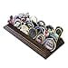 thumbnail image 3 of 4 Row Challenge Coin Holder - Military Coin Display Stand - Amazing Military Challenge Coin Holder - Holds 19-25 Coins 4 Rows Made in The USA! (Solid Walnut), 3 of 4