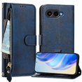 thumbnail image 2 of FOXDOCK Funda Tipo Cartera para Xiaomi Redmi A5 4G Cuero PU con Cremallera y Correa de Muñeca, Ranuras para Tarjetas, Soporte Plegable, Cierre Magnético, 2 of 5