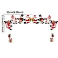 thumbnail image 4 of Christmas Snowman Old Man Doll Decorative Corner Door Number Plate Prop for Festive Party Layout, 4 of 7