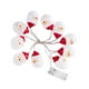 thumbnail image 1 of Monstrate navideñas Papá Noel Copos de nieve Muñeco de nieve Árbol de Navidad con adaptador Decoraciones de fiesta para patio Cocina y Comedor Monstrate  HA067245-00, 1 of 6