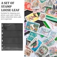 thumbnail image 3 of Miangastore Stamp Album Pages Rectangular 10Pcs 11x8.5in, 3 of 9