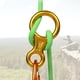 thumbnail image 2 of Descensor de escalada en roca Figura 8 Word Downhill Ring Equipo de montañismo, 2 of 4