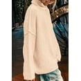 thumbnail image 4 of PRETTYGARDEN Womens Turtleneck Long Sleeve Sweater Fall Trendy Loose Fit Knit Tops Oversized Pullover Sweaters, 4 of 10
