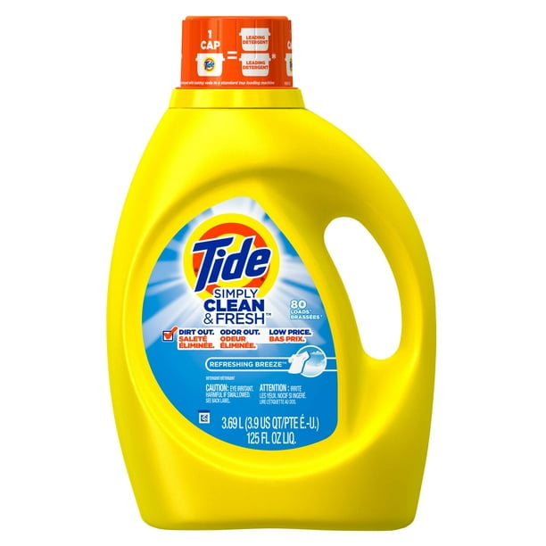 Tide Simply Clean & Fresh HE Liquid Laundry Detergent 