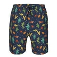 thumbnail image 4 of Kll Shells And Seaweed Men'S Casual Summer Beach Shorts Hawaiian Shorts With Pockets-Xx-Large, 4 of 9