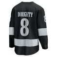 thumbnail image 3 of Men's Fanatics Drew Doughty Black Los Angeles Kings Alternate Breakaway Jersey, 3 of 3
