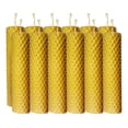 thumbnail image 1 of Velas Cera Abeja miel 12 piezas 12 cm x 2 cm Color Amarillo Dorado, 1 of 8