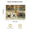 thumbnail image 3 of Orinice  Spider Knowledge Vintage Wall Art Spiders Of The World Animal Canvas Print Painting Wall Decor For Bedroom Garden Home Living Room Farmhouse Decor Frameless Pictures 20x16in, 3 of 6