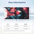 thumbnail image 4 of KLL Red Flame Wolf Head Microfiber Beach Towel Fast Drying,Extra Large 27.5"x55" Sand Free Beach Towel Super Lightweight Towels, 4 of 5