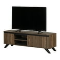 thumbnail image 2 of South Shore Flam, Scandinavian TV Stand, 60" Brown, 2 of 14