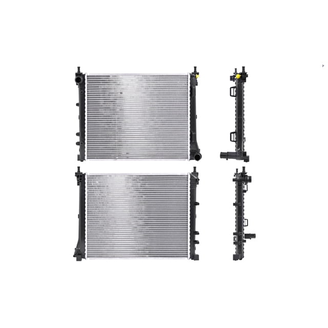 Radiador de Agua Polar 500 2009 al 2018 L4 1.4 LTS C/AA STD 19X15 2/3X26MM Aluminio Nuevo