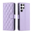 thumbnail image 2 of TECH CIRCLE For Galaxy S20 Ultra Case Wallet for Women Girl,Luxury PU Leather Crossbody Wristlet Strap Kickstand Slim Card Holder Slots Wallet Case for Samsung Galaxy S20 Ultra 6.9" 2020,Purple, 2 of 7