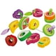 thumbnail image 1 of 1 Juego de bloques de frutas, juguete para enhebrar, cuentas con cordones, juguete para niños pequeños, juguete divertido con cordones de frutas, 1 of 5