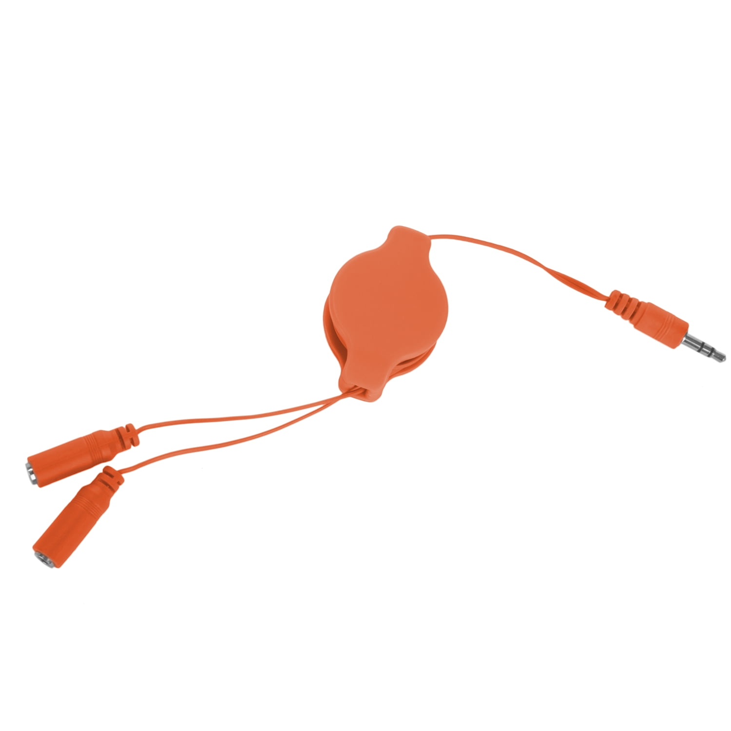 3-Pack Retractable Headphone Splitters – Dual 3.5mm Audio Sharing Cable for Phone, Tablet, Laptop & Computer Travel, Classroom and Famil useUse