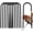 Black 8pcs 12inch, variant on Trampoline Stakes high Wind, Heavy Duty Trampoline Anchors, Galvanized Steel Wind Stakes for Trampoline