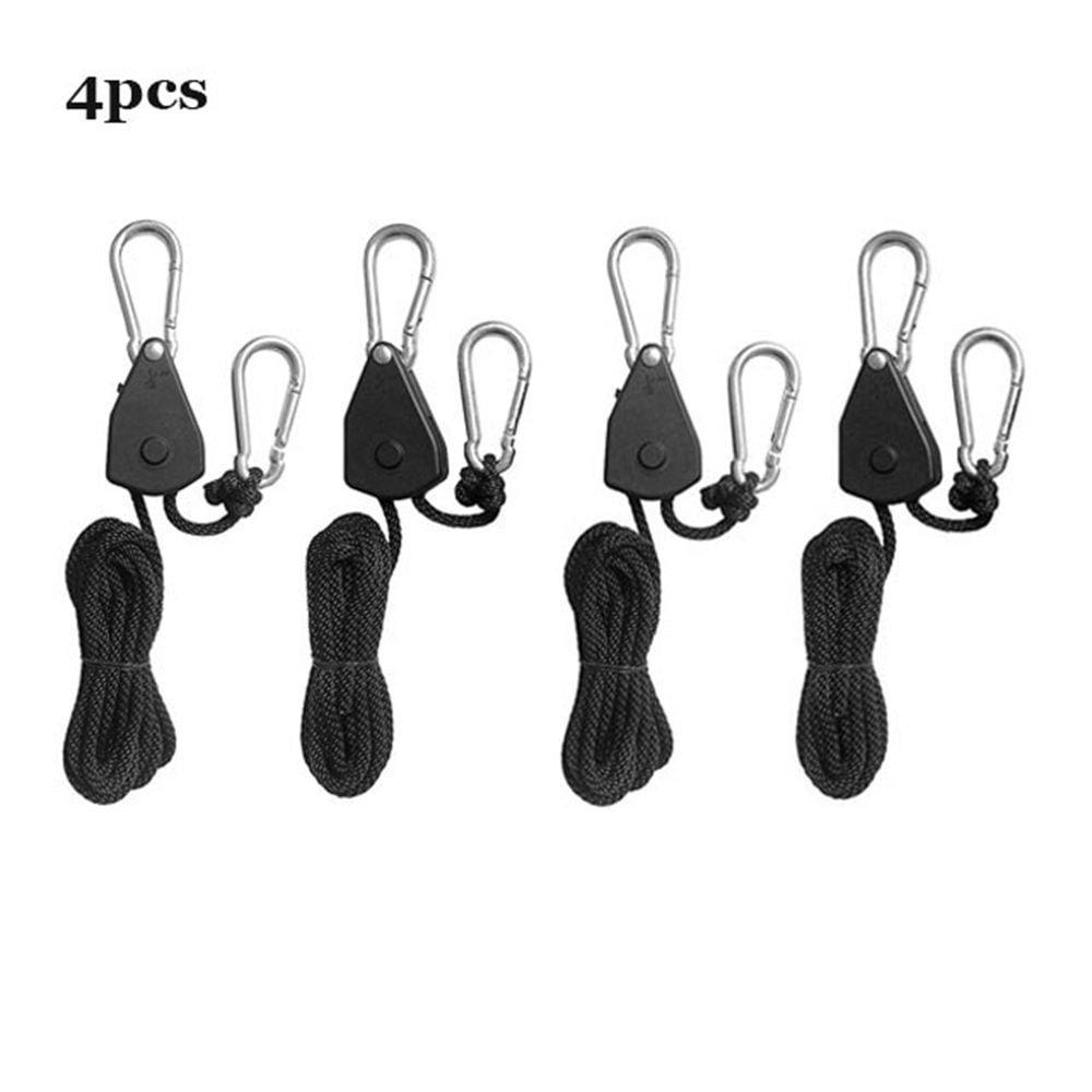 1/2/4pcs 1/8 Kayak Canoe Boat Inch Heavy Duty Adjustable Rope Hanger