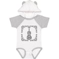 thumbnail image 3 of Inktastic Violin Music Instrument Musician Girls Baby Bodysuit, 3 of 5