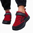 thumbnail image 3 of NOLDARES Toddler Shoes Boys Girls Wide Toe Box Breathable Slip-On Sneakers Kids Lightweight Barefoot Feel Shoes for Everyday Play(Red,13.5), 3 of 9