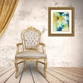 thumbnail image 3 of Combs, Joyce 26x30 Gold Ornate Wood Framed with Double Matting Museum Art Print Titled - Starlings II, 3 of 4