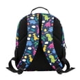 thumbnail image 5 of KUIFORTI Dinosaur Flower Toddler Backpack for Boys Girls Kids School Bag with Multiple Storage Pockets Adjustable Straps for Preschool Kindergarten Back to School Supplies, 5 of 7