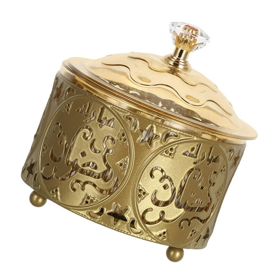 WORGEOUS Eid Mubarak Tray Islamic Decorations for Home Candy Dish Suitable for Eid Ramadan Celebrations Family Gatherings