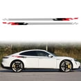 thumbnail image 4 of Universal Car Sticker Three Colors Strip Style Racing Car Body Side Decal for All Cars Decal, 4 of 7