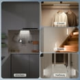 thumbnail image 3 of DAYBETTER 34 LED Under Cabinet Lights, USB Rechargeable Closet Lighting kit with Motion Sensor and Magnetic Strip for Wardrobe, Kitchen Wireless Lighting,2 Pack, 3 of 6