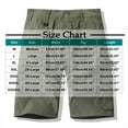 thumbnail image 3 of Mens Gray Cargo Shorts, Rugged Multi - Pockets, Durable, Summer Hiking & Adventures, 3 of 6