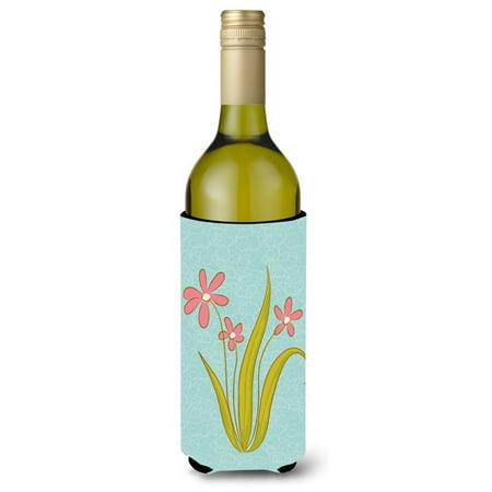 

Flowers Wine Bottle Beverge Insulator Hugger