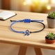 thumbnail image 1 of Advocate The Bracelet For Women's Health Ribbon Bracelet Breast Illness Awareness Day Pull-Out Hand Chain Holiday Gift, 1 of 6