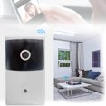 thumbnail image 1 of Timbre de vídeo remoto inalámbrico inteligente, timbre Visual inteligente, intercomunicador para el hogar, visión nocturna HD, WiFi, timbre de puerta de seguridad recargable, 1 of 9