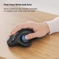 thumbnail image 2 of Ratón Trackball inalámbrico Nulea M501 recargable ergonómico, 2 of 7