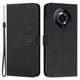 thumbnail image 1 of Funda de cuero con estampado de corazón para Realme 11 Pro 5g / 11 Pro+ 5g, plegable y con función atril., 1 of 5