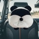 thumbnail image 5 of Caja de pañuelos para coche, para colgar en el respaldo de la silla, con forma de panda de peluche, ideal para el coche, la oficina, regalos para amigos, papel colgante., 5 of 5