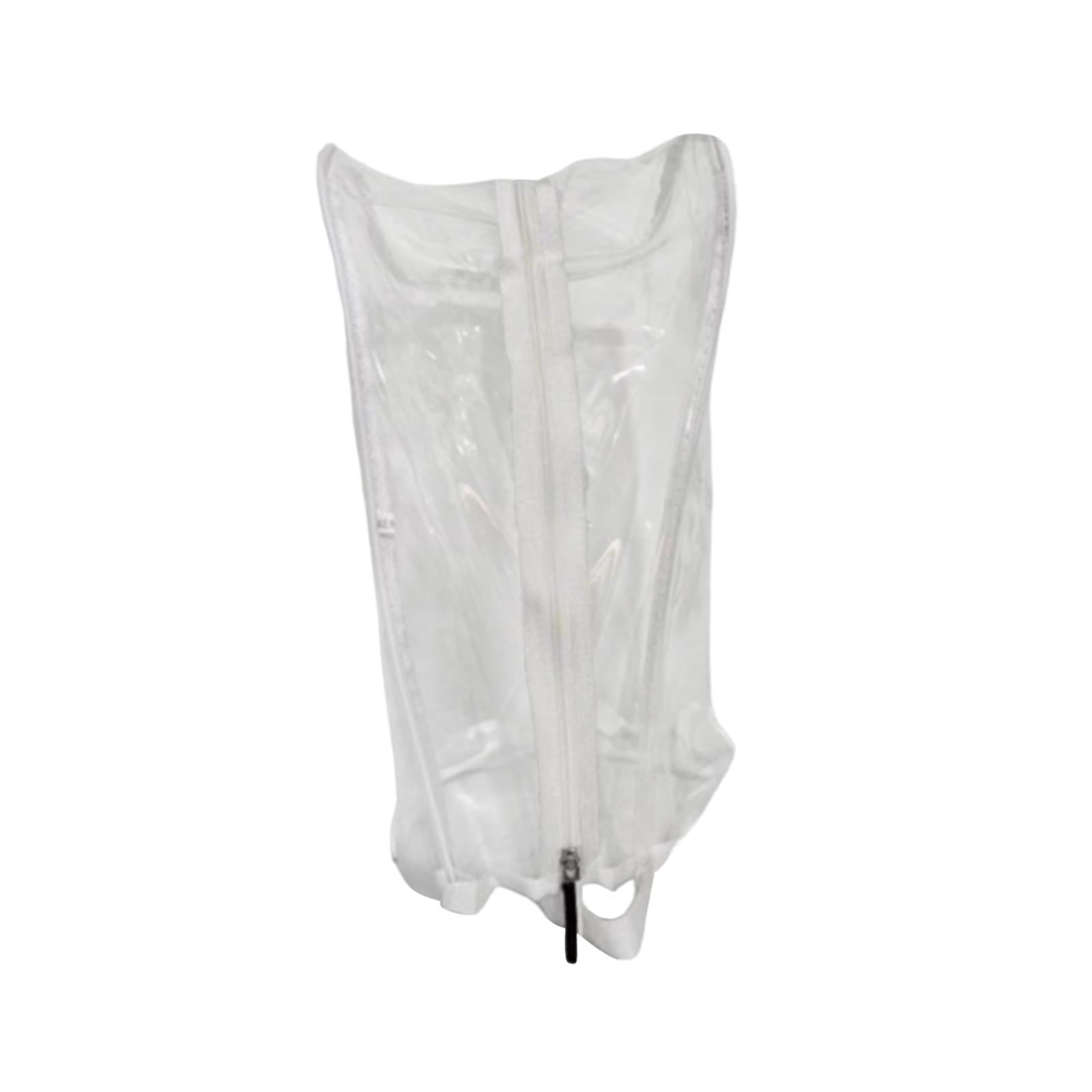 DimyFew Golf Bag Rain Cover Dustproof Waterproof with Zipper Fashion Golf Accessory Golf Clear