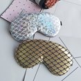 thumbnail image 2 of Coofit Eye Cover Adjustable Decorative Sleeping Blindfold Sleep Mask with Ice Pack, 2 of 8