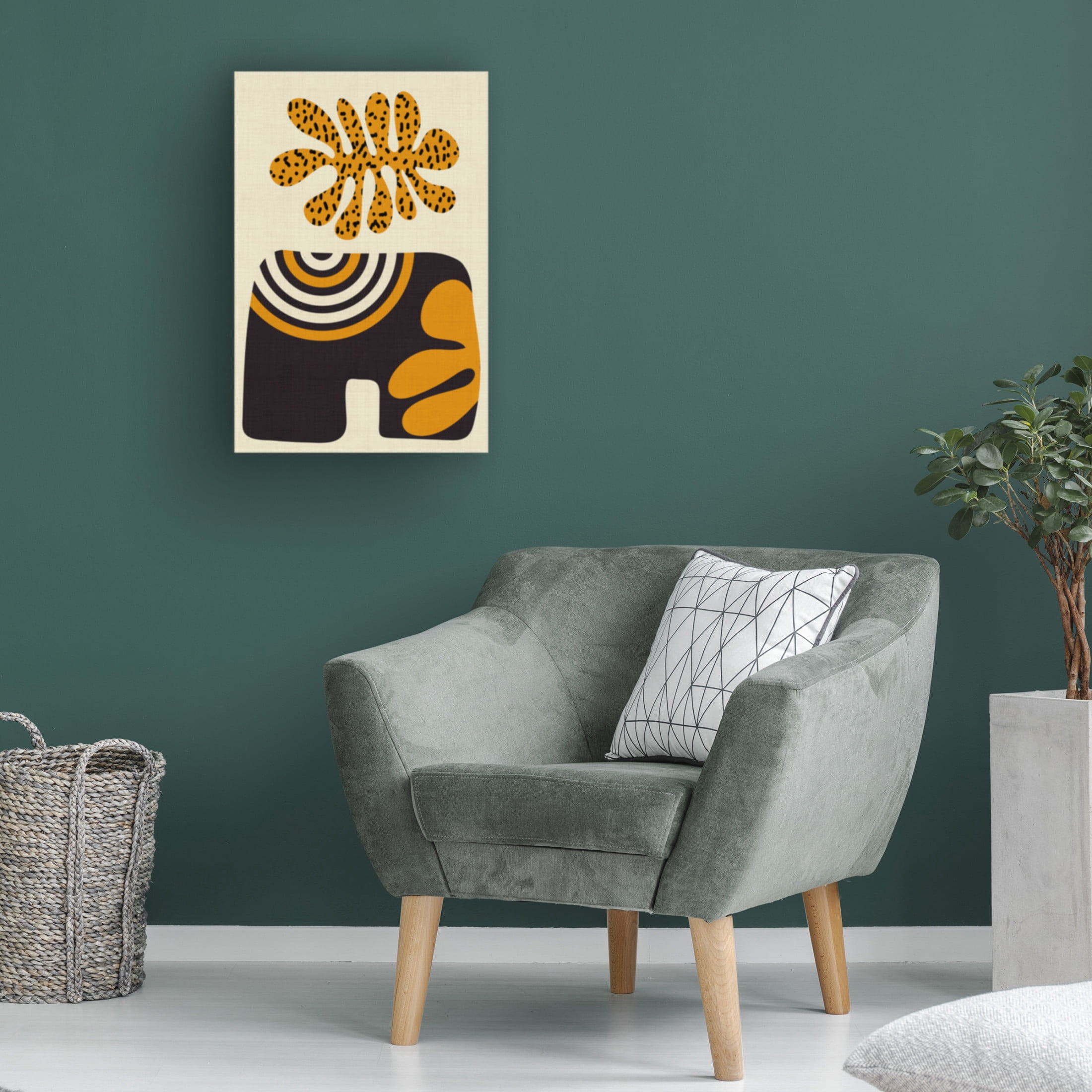 Trademark Fine Art Ana Rut Bre Matisse Cut Outs8 Canvas Wall Art