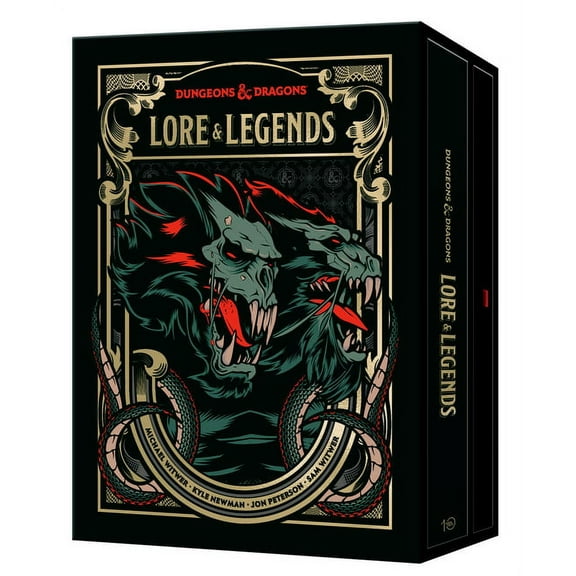 Dungeons & Dragons Lore & Legends [Special Edition, Boxed Book & Ephemera Set]: A Visual Celebration of the Fifth Edition of the World's Gr, (Paperback)