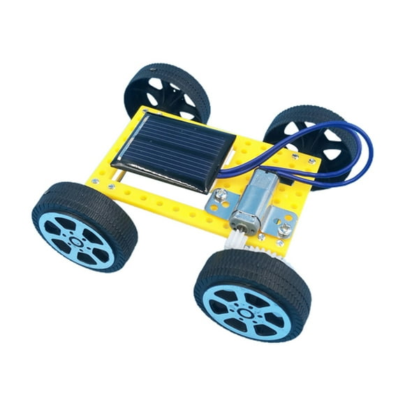 Flmtop Solar Power Toy Kid-safe Teamwork Ability Plastic Educational Projects Solar Kit for Family