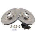 thumbnail image 3 of TRQ Front Brake Pad & Rotor Kit Brake Pads Brake Rotor Ceramic Fits Select 2014-2018 Ford Fiesta, 3 of 5