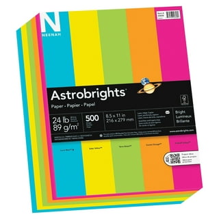 Bright Color Paper, Neenah Astrobrights®, Letter Paper Size, 24 Lb